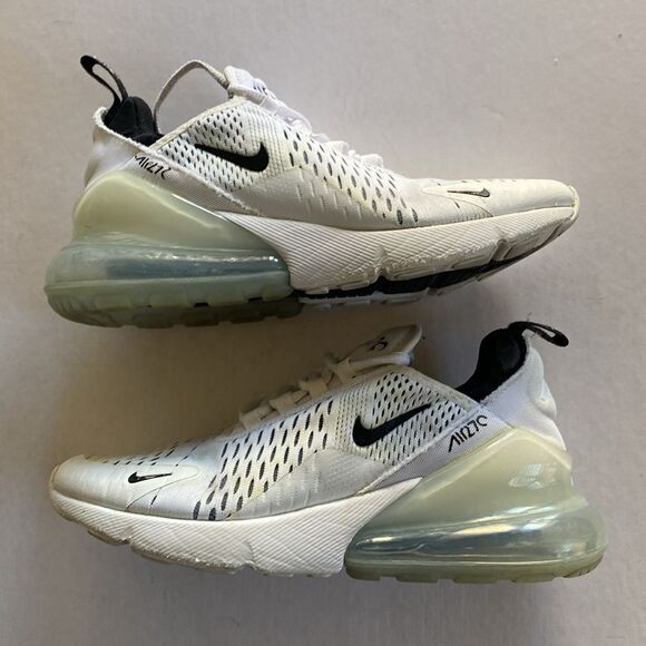 NIKE Air Max 270 White Women’s Sneakers AH6789-100 Size 6.5 - Picture 9 of 9